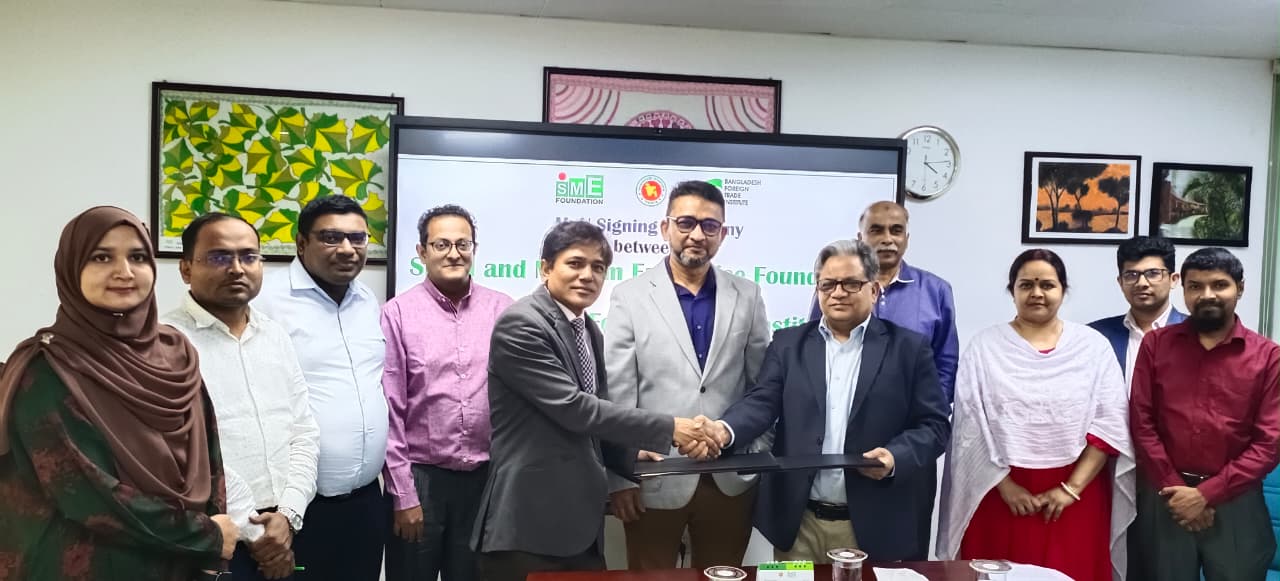 BFTI and SME Foundation Sign MoU to Enhance MSME Development