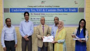 Training Programme on “Understanding Tax, VAT & Customs Duty for Trade” organized