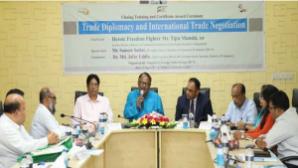 Training on “Trade Diplomacy and International Trade Negotiation” (1st Batch) held