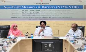 Training on ‘Non-Tariff Measures & Barriers (NTMs/NTBs)'